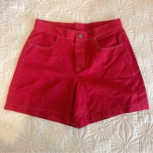 SOLD - Red Shorts